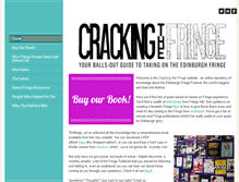 Tablet Screenshot of crackingthefringe.com